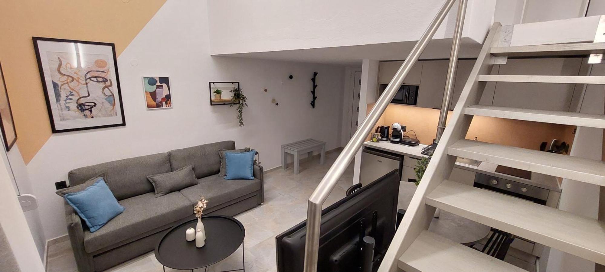 Appartement Armonia Seaside Lofts à Marónia Extérieur photo